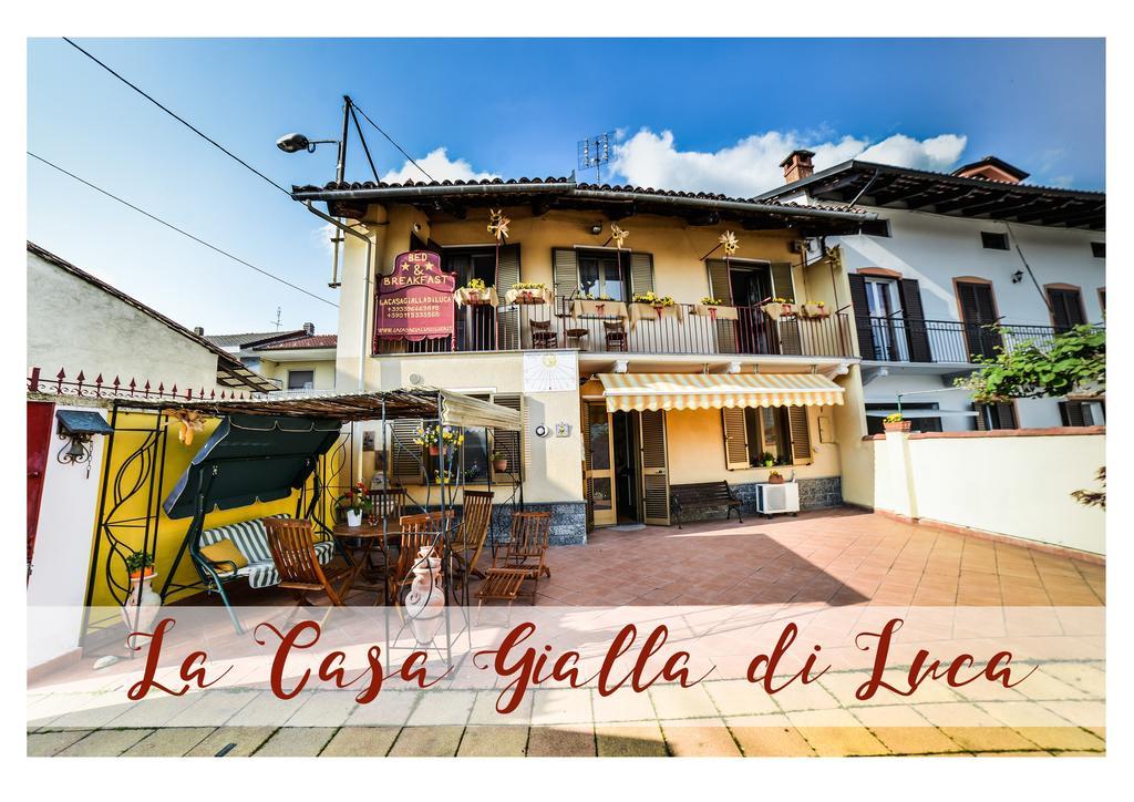 B&B La Casa Gialla Di Luca Mazzè Exterior foto